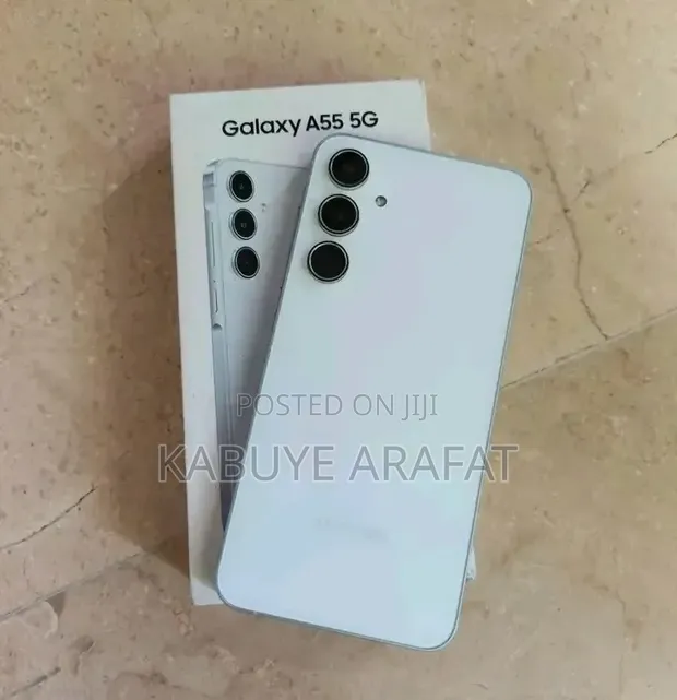 New Samsung Galaxy A55 256GB White - 1