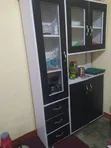 Wood-Mode Kitchen Cabinet - Black & White - 2
