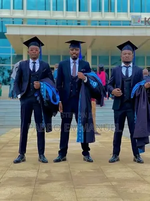 Brand New Graduation Suits with Free Tie