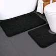 2pc Ultra-Soft Plush Bath Mat Set - 2