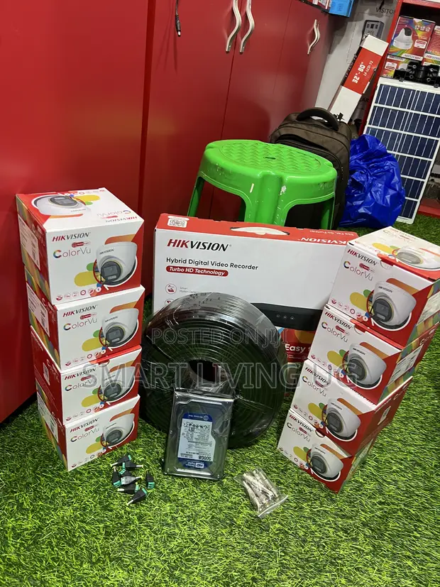Complete Hikvision 8-Channel Fisheye ColorVu Surveillance Bundle - 1
