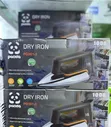 Panda PD301-1 Dry Iron Box - 1000W Non-Stick - 2