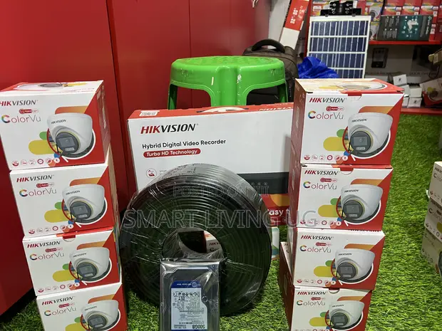 Brand New Hikvision 8-Channel ColorVu Fisheye CCTV Kit - 1