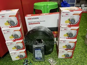 Hikvision 8-Channel ColorVu Fisheye CCTV Kit