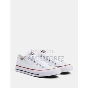 Allstar Maroon and White Sneakers