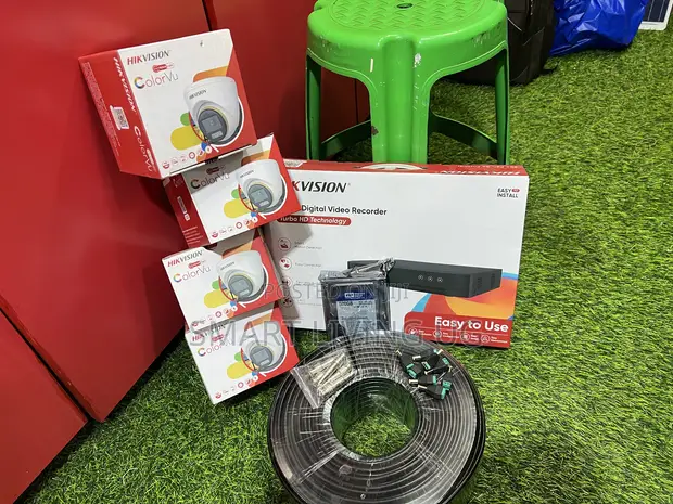 Hikvision ColorVu Fisheye 4-Channel CCTV Kit - 1