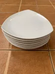 Plates and Saucers - 12 Pieces - 2