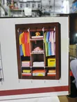 Portable Storage Wardrobe Model 88130 - 5