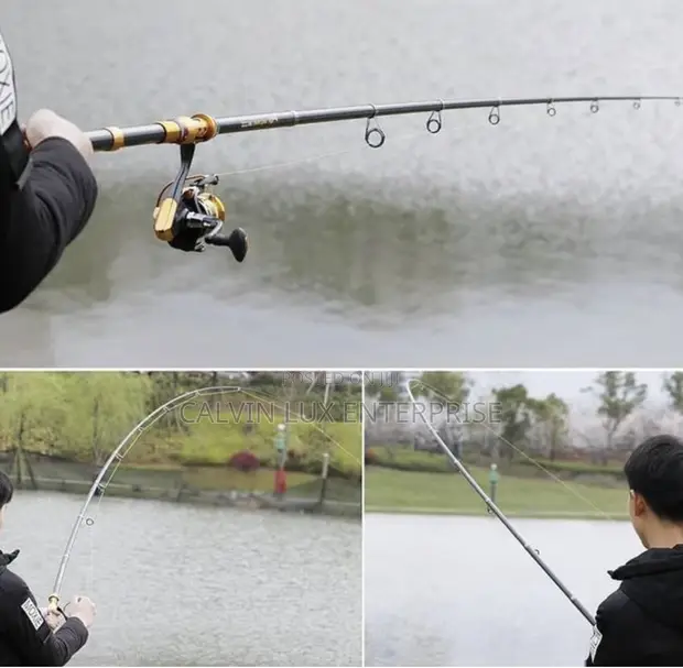 Telescopic Fishing Rod and Reel Set - 1