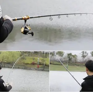 Telescopic Fishing Rod and Reel Set