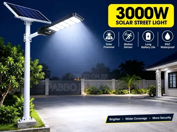 3000W Acros Solar Street Light - 1