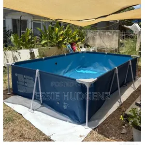 Brand New 4m Rectangular Above-Ground Swimming Pool