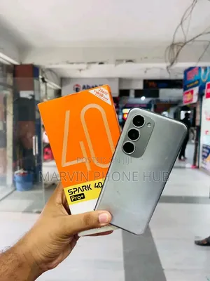 New Tecno Spark 40 Pro+ 256GB White