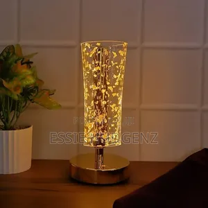 Luxury Golden Crystal Effect Table Lamp