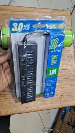 10-Port USB 3.0 Hub with Power Expander