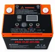 24Ah 12.8V Lithium Solar Battery Backup with USB DC Output - 1