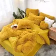 6pc Luxury Velvet Plush Duvet Set - 2