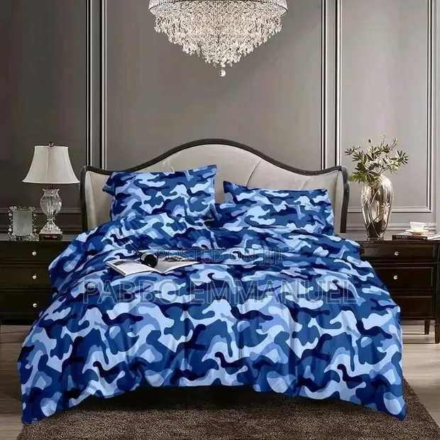 1pc Woolen Bed Cover - 1