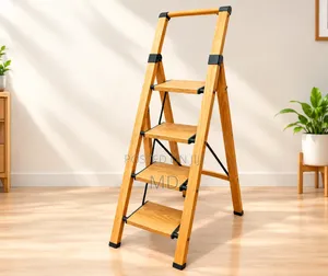 Wooden Ladder - 4 Steps