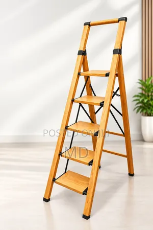 Wooden Ladder - 5 Steps