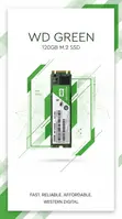 Western Digital WD Green 120GB M.2 SATA III SSD - 2