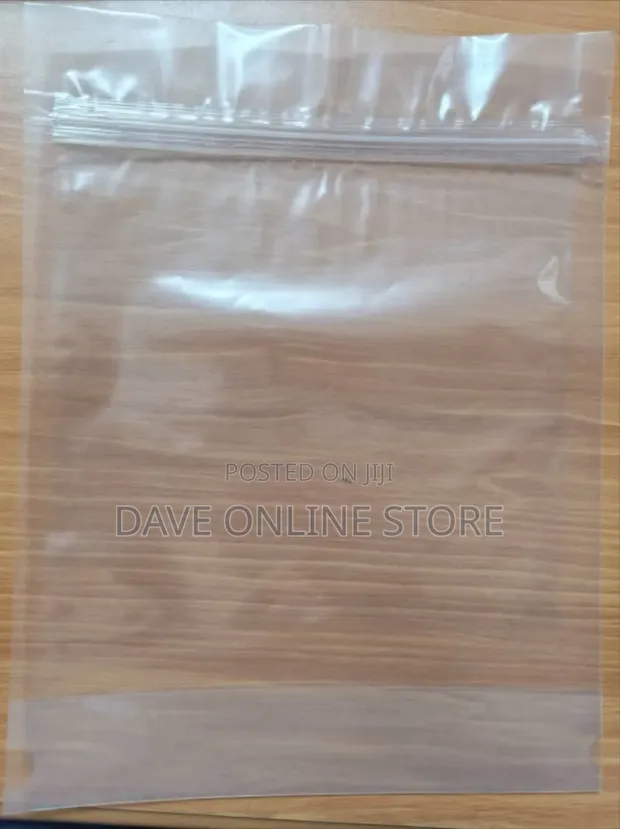 Clear Ziplock Plastic Bags - 1