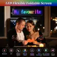 Flexible Waterproof DIY LED Matrix Panel Display Sign Board - 4