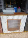 White Gold Reception Display Counter - Brand New - 1