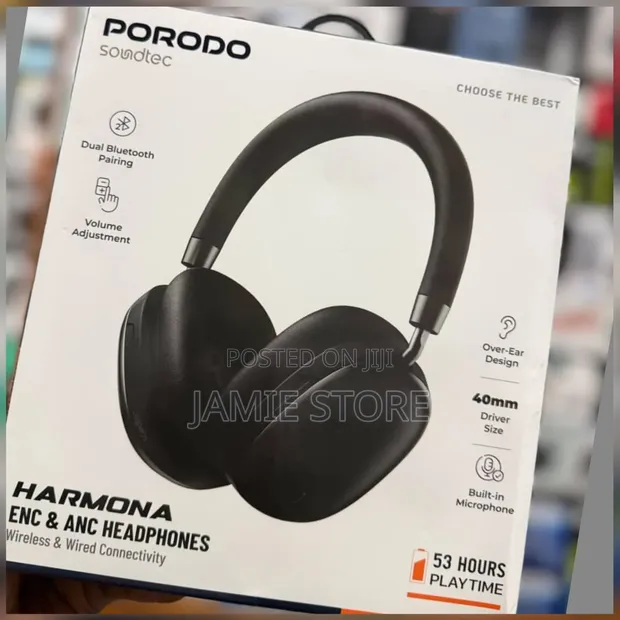 Porodo Soundtec ANC Headphones - 1