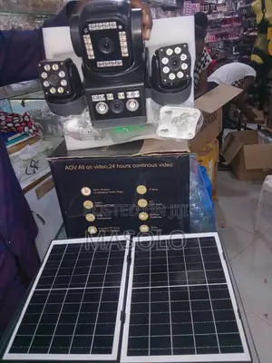 Outdoor Solar Powered 4-in-1 WiFi/4G CCTV Camera
