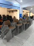 Patterned Indoor/Outdoor Plastic Chairs (Set of 4) - 1