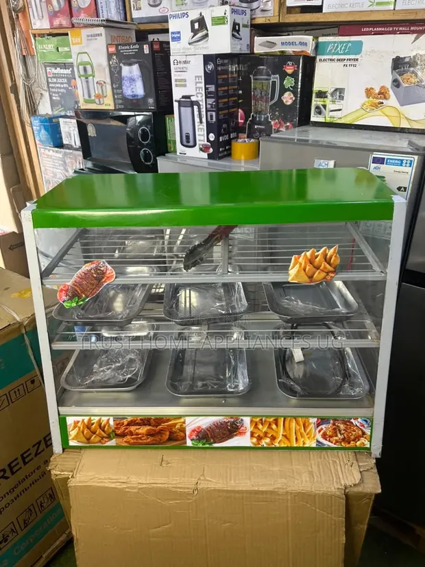 Food Display Warmer with 6 Trays - 1