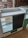 Brand New Green & White Reception Display Counter - 3