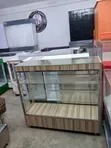 Natural 4 Ft Display Counter - 3 Layers - 1
