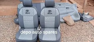 Customized Seat Covers for Toyota Hilux