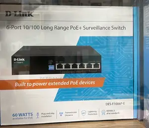 D-Link DES-F1006P-E 6-Port PoE Switch