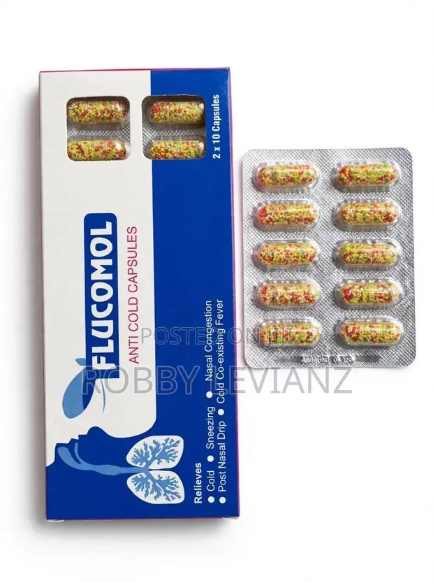 Flucomol Anti Cold Capsules - 1