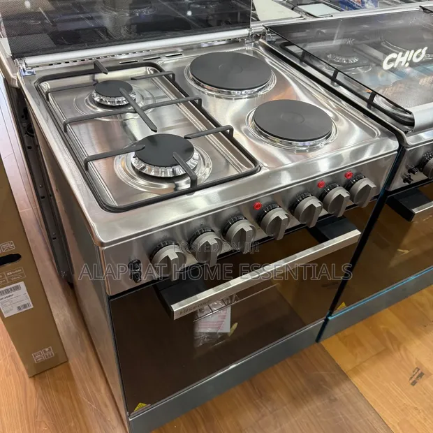 Hisense 50x50cm 2+2 Gas Cooker with Electric Oven - 1