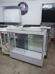 All White 4 Ft Display Counter - 2