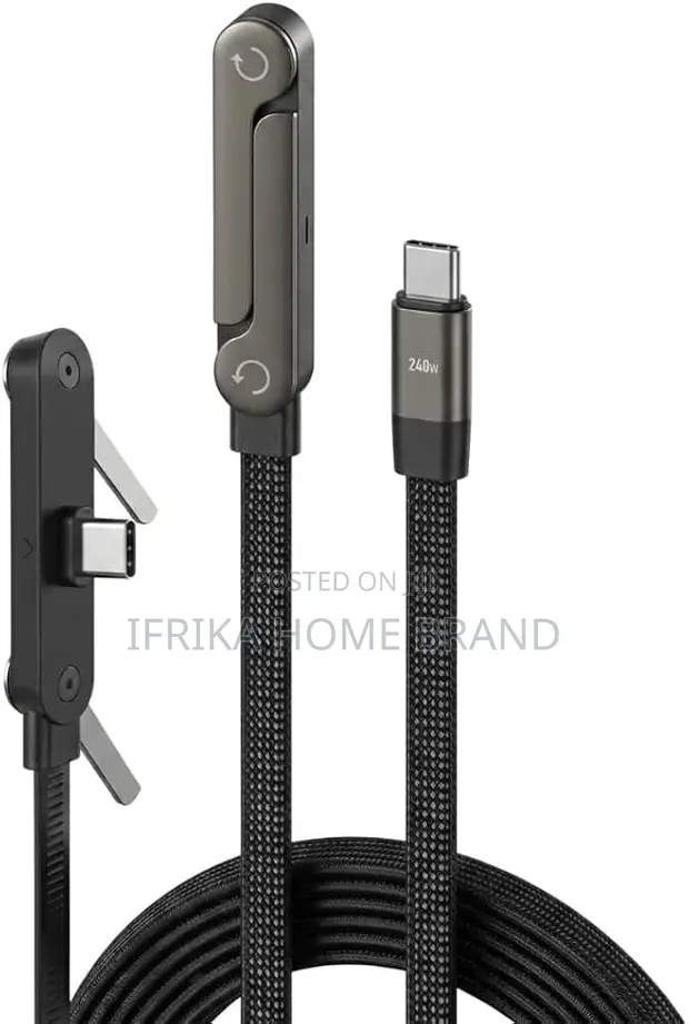 Type-C to C 240W Fast Charging Cable with Mobile Stand - 1