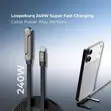 Type-C to C 240W Fast Charging Cable with Mobile Stand - 2