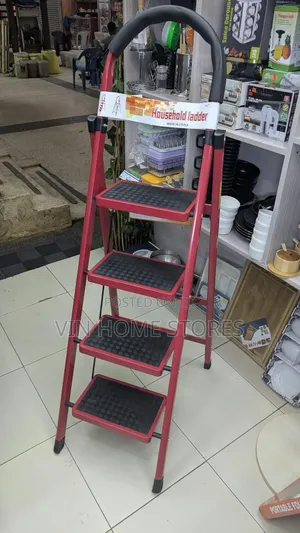 Foldable 4-Step Household Stepladder