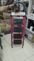 Foldable 4-Step Household Stepladder - 2