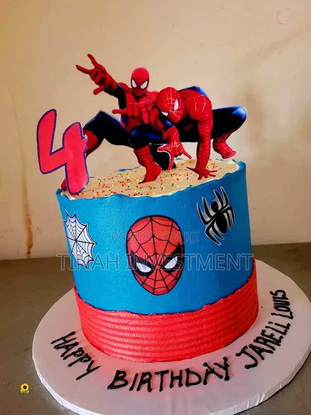 Spider-Man Birthday Cakes - 1