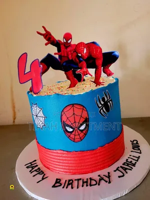 Spider-Man Birthday Cakes