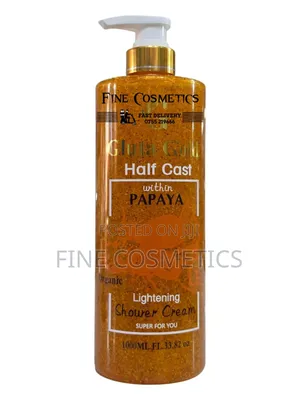 Gluta Gold Half Cast Papaya Lightening Shower Gel