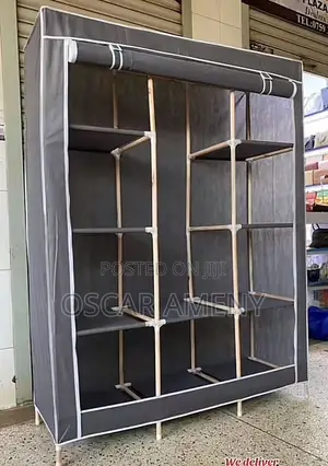 3-Column Wooden Closet