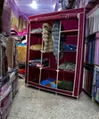 3-Column Wooden Closet - 4