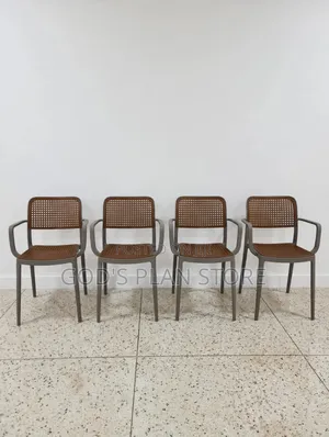 Crown Imported Dining Plastic Chairs - Brand New