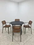 Crown Imported Dining Plastic Chairs - Brand New - 2